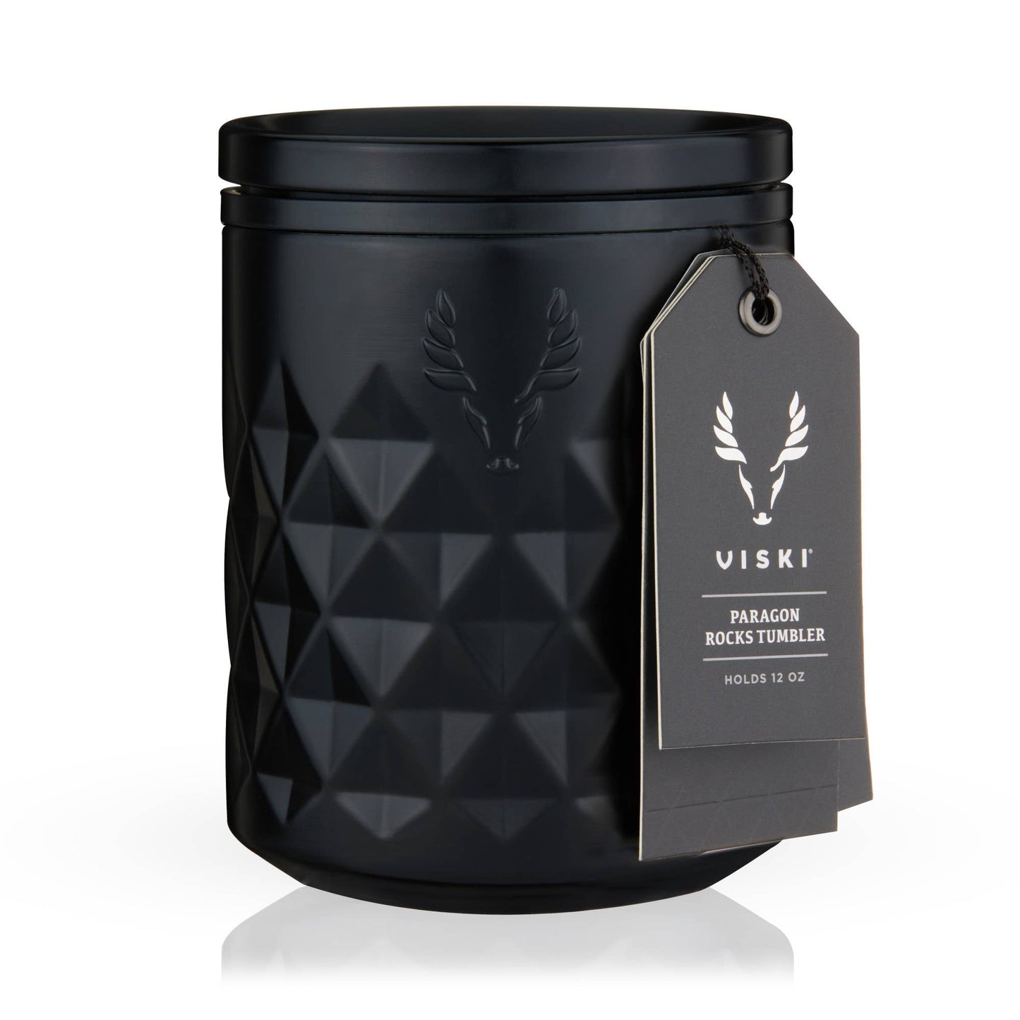Paragon Stainless Steel Rocks Tumbler with Lid | Viski
