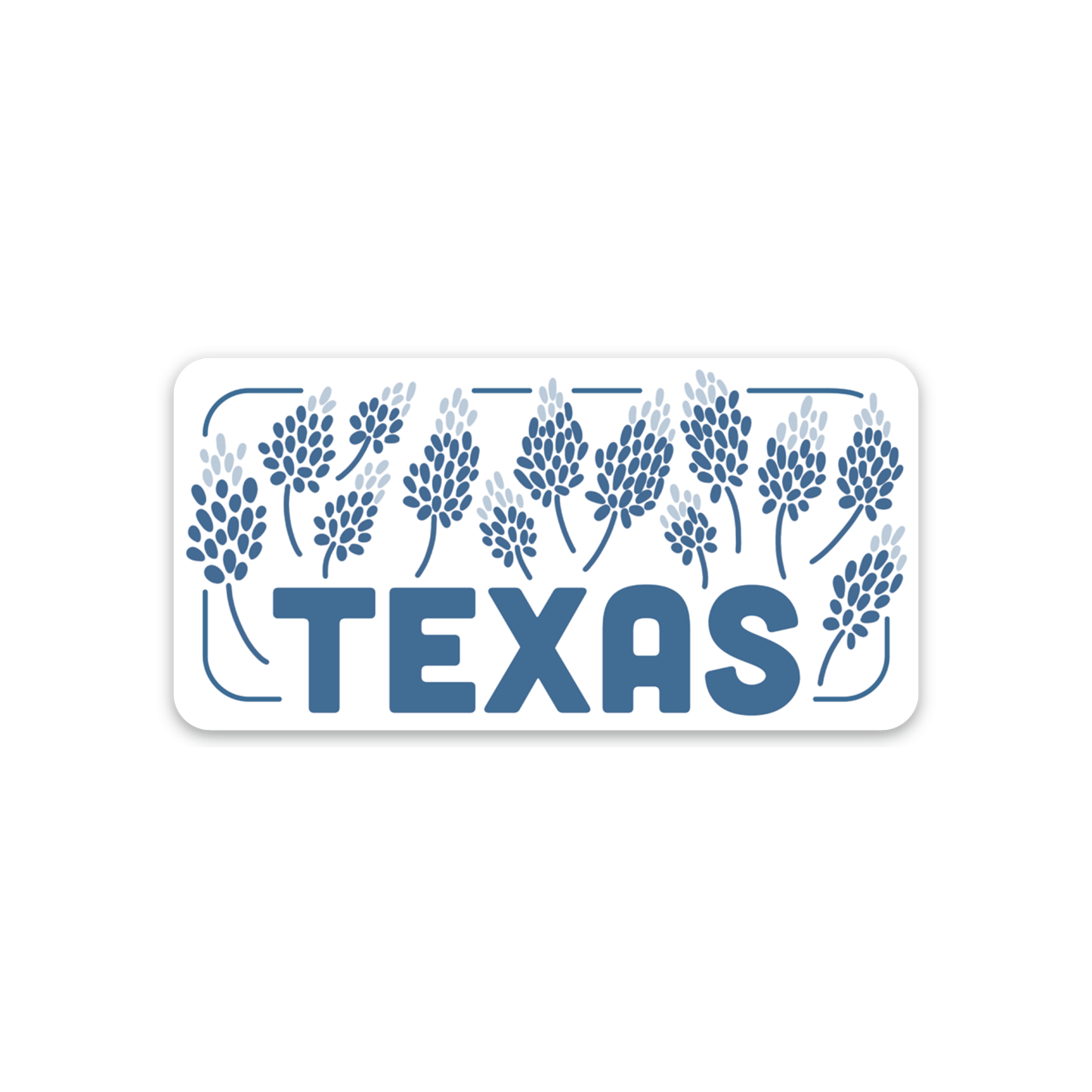 Texas bluebonnet sticker