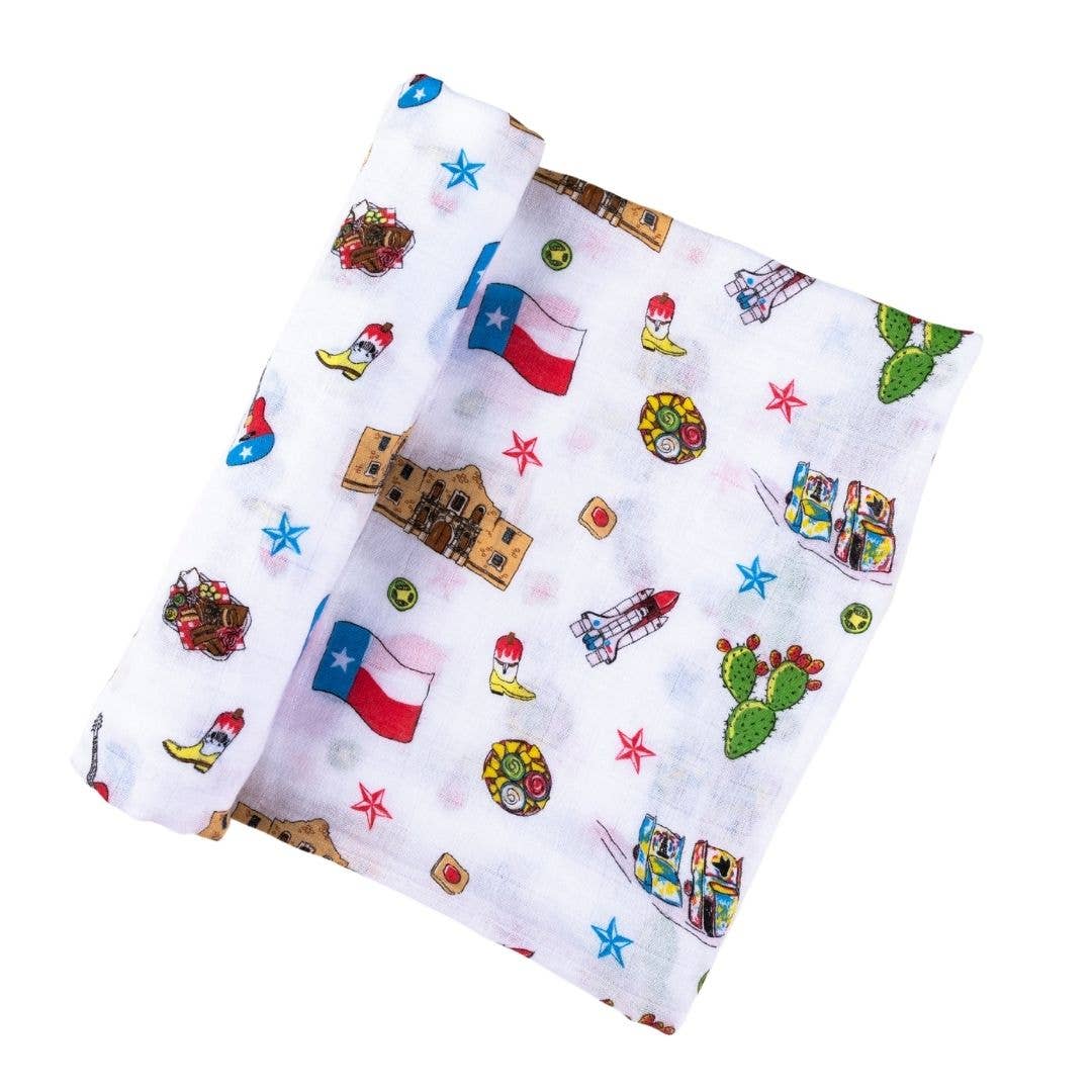 Texas Baby Swaddle Blanket (Unisex)| Little Hometown