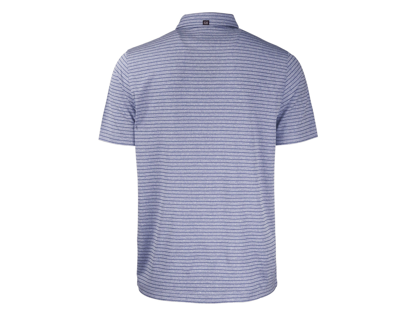 Cutter & Buck Forge Eco Heather Stripe Recycled Mens Polo: College Purple Heather / XXL / MCK01303