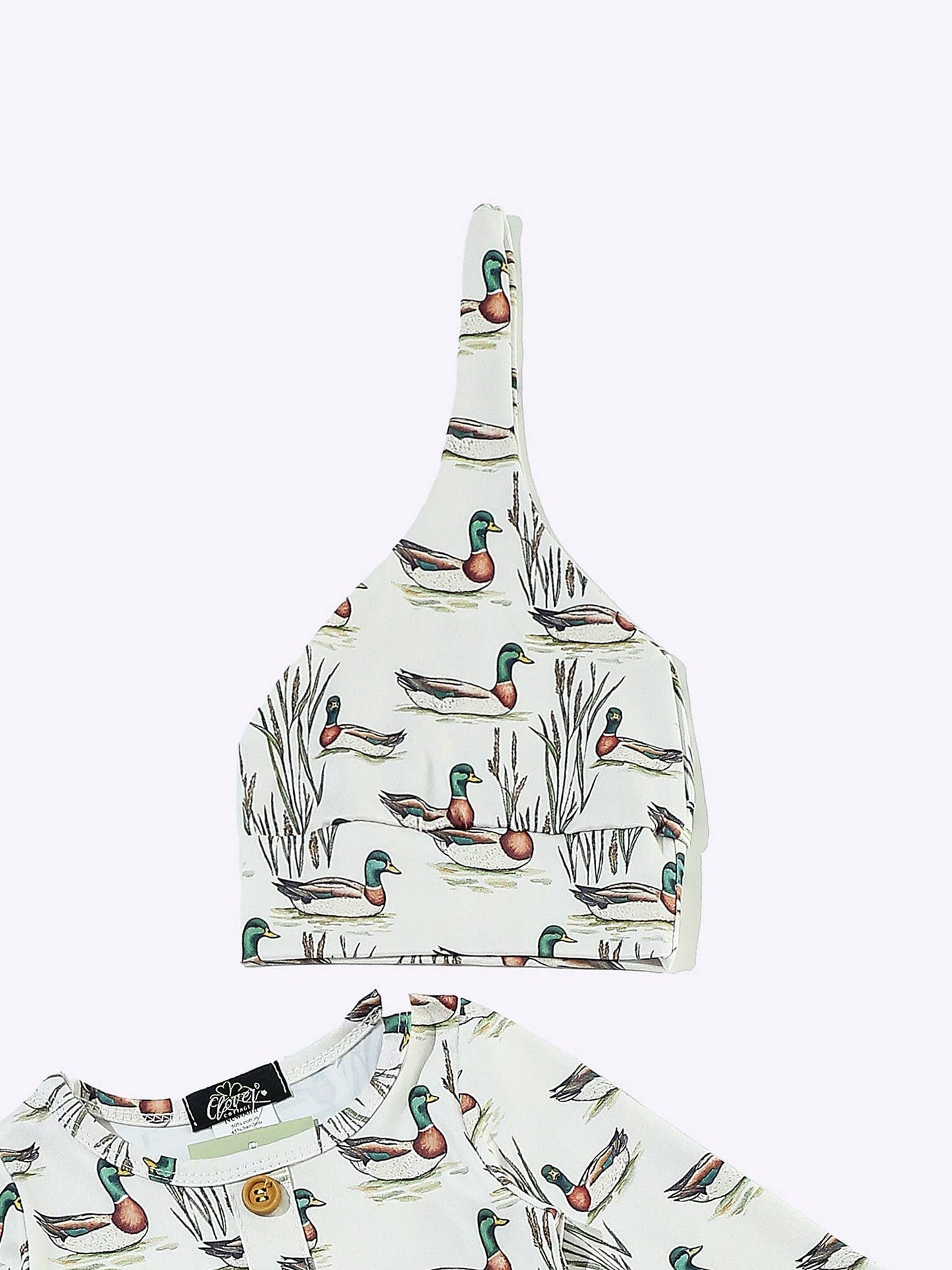Mallard Duck Knotted Gown