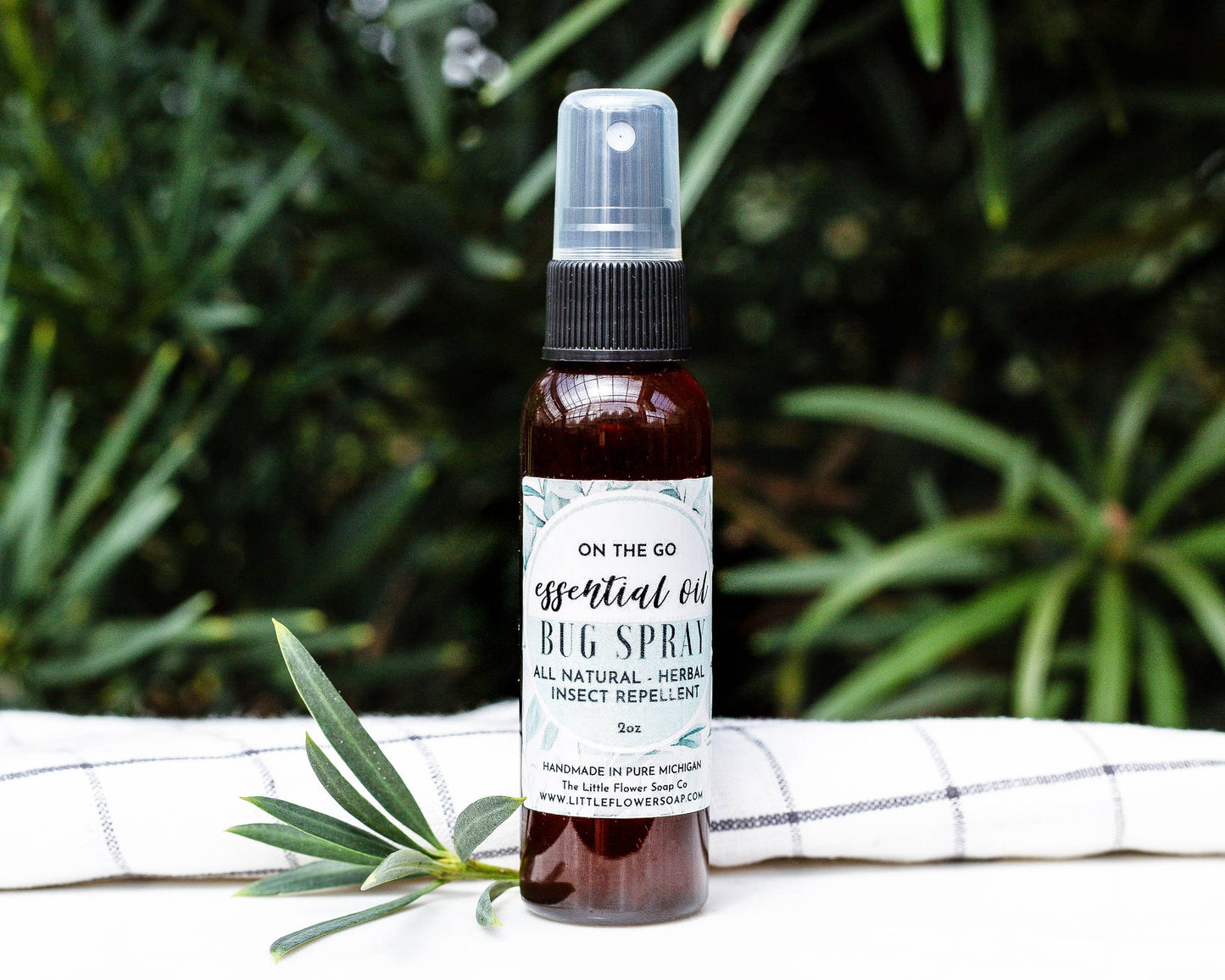 The Little Flower Soap Co - Natural Bug Spray - Hiking & Travel size