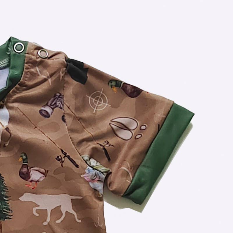 Out Hunting Boy Romper