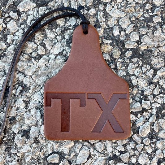 Cow Tag TX Brand Air Flair: Brown / Warm Sugar