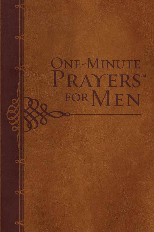 Harvest House Publishers Gift & Specialty Books - One-Minute Prayers  for Men (Milano Softone)