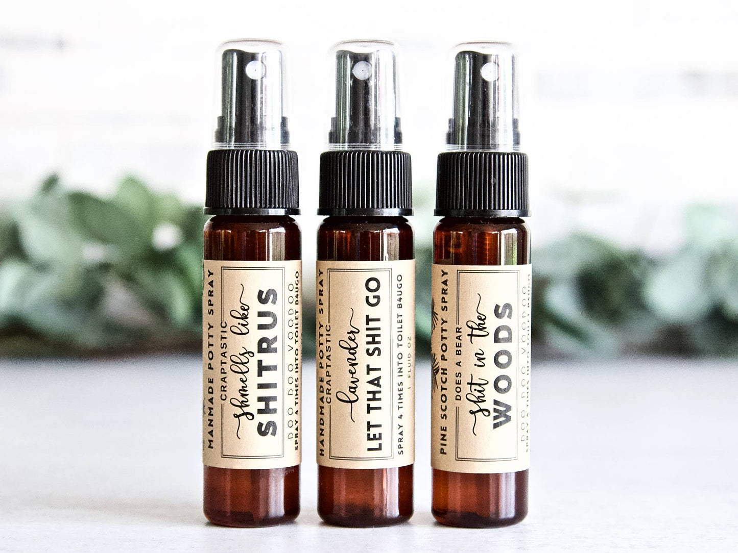 Toilet Spray in Shmells Like Shitrus (Citrus) | The Little Flower Soap Co