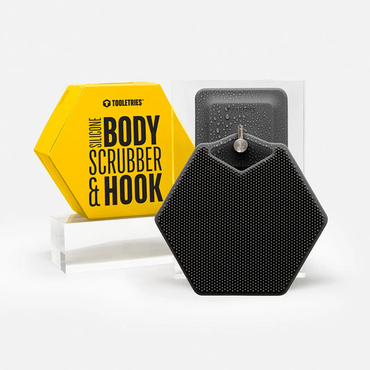 Body Scrubber & Hook Tile | Tooletries