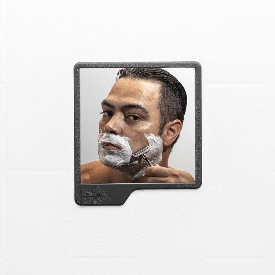 The Oliver | Shower Mirror: Charcoal | Tooletries