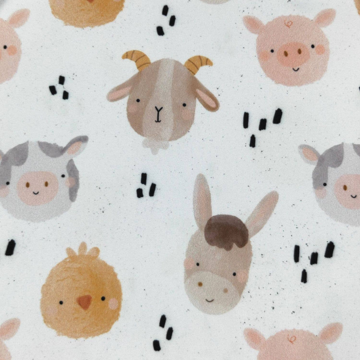 Chicks N Piglets Boy Romper | Clover Cottage