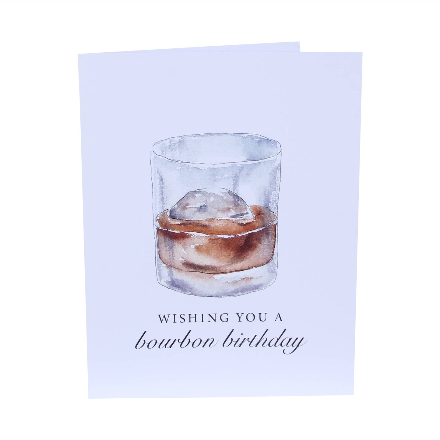 Bourbon Birthday Greeting Card