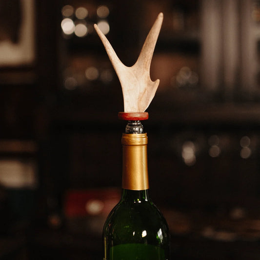 Antler wine Stopper