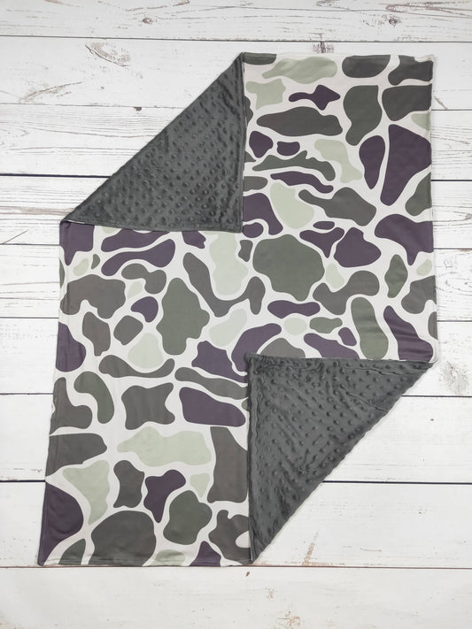 Baby Camo Print Blanket | SK