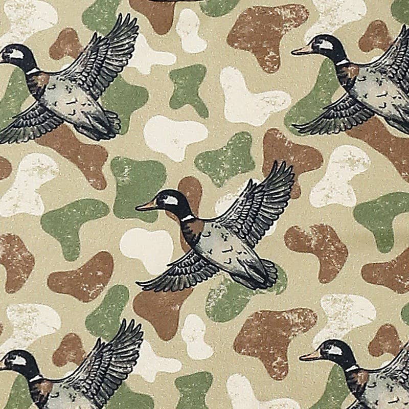 Camo Duck Knotted Gown