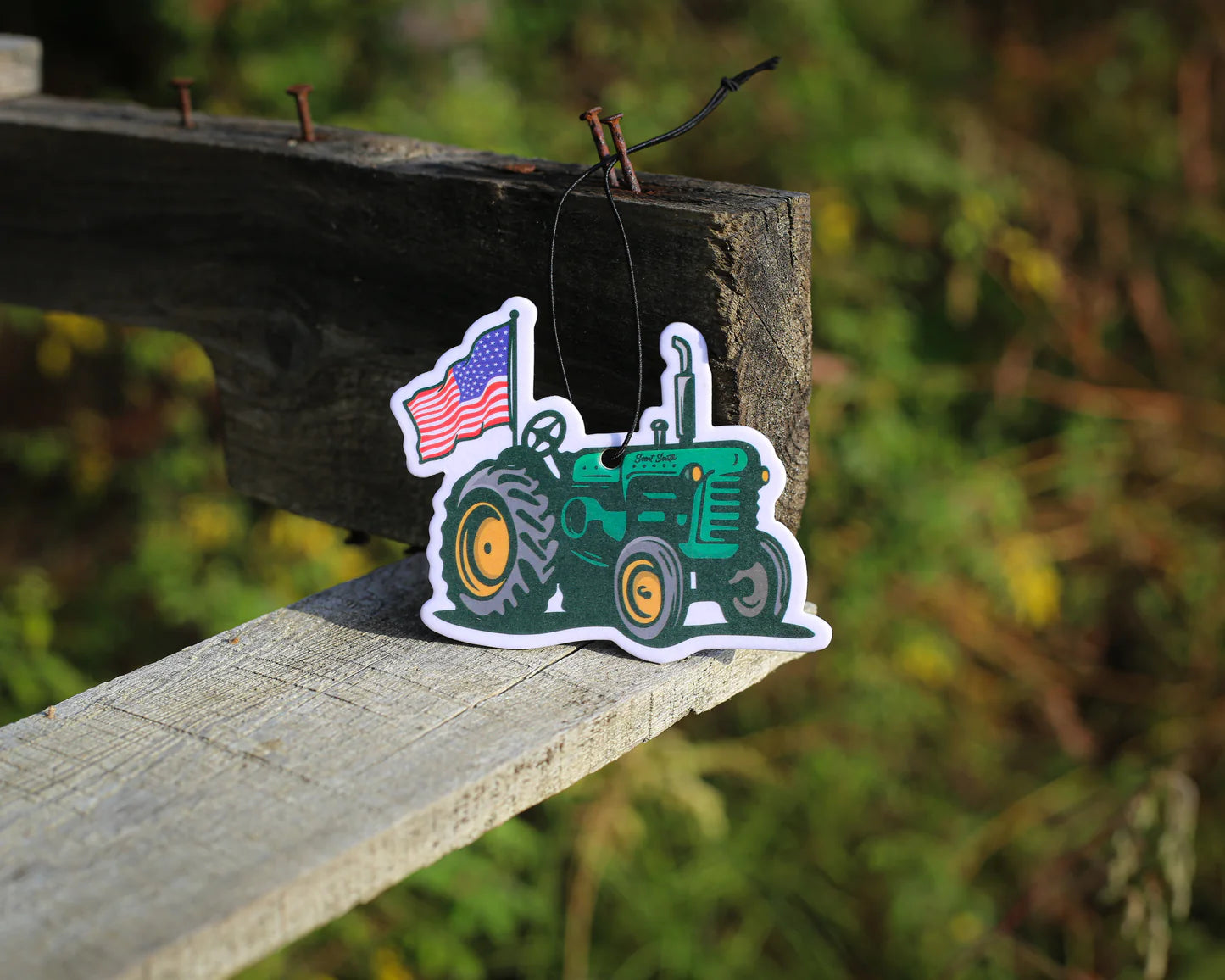 Tractor Air Freshener in Green Grass | Scent South