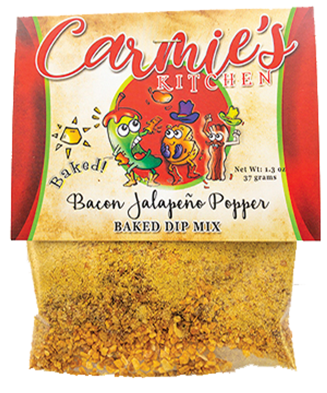 Baked Bacon Jalapeno Popper Baked Dip Mix | Carmie's Kitchen