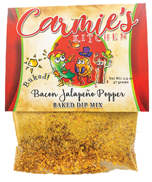 Baked Bacon Jalapeno Popper Baked Dip Mix | Carmie's Kitchen