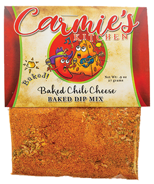 Baked Chili Cheese Baked Dip Mix | Carmie's Kitchen