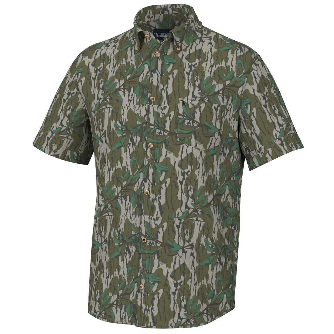 Low Country Button Down in Green Leaf| Local Boy Outfitters