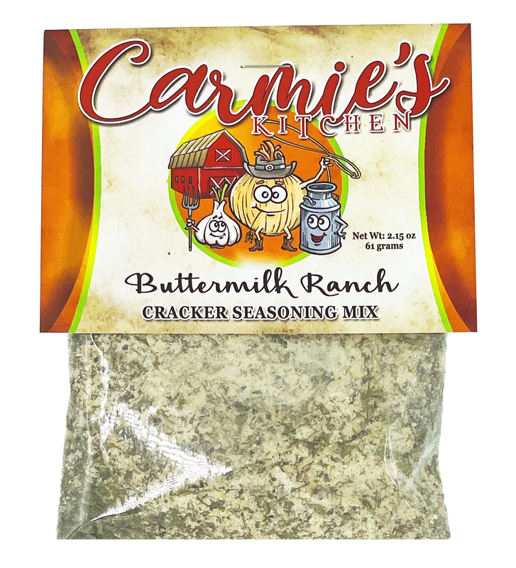 Buttermilk Ranch Cracker Seasoning Mix | Carmie's Kitchen