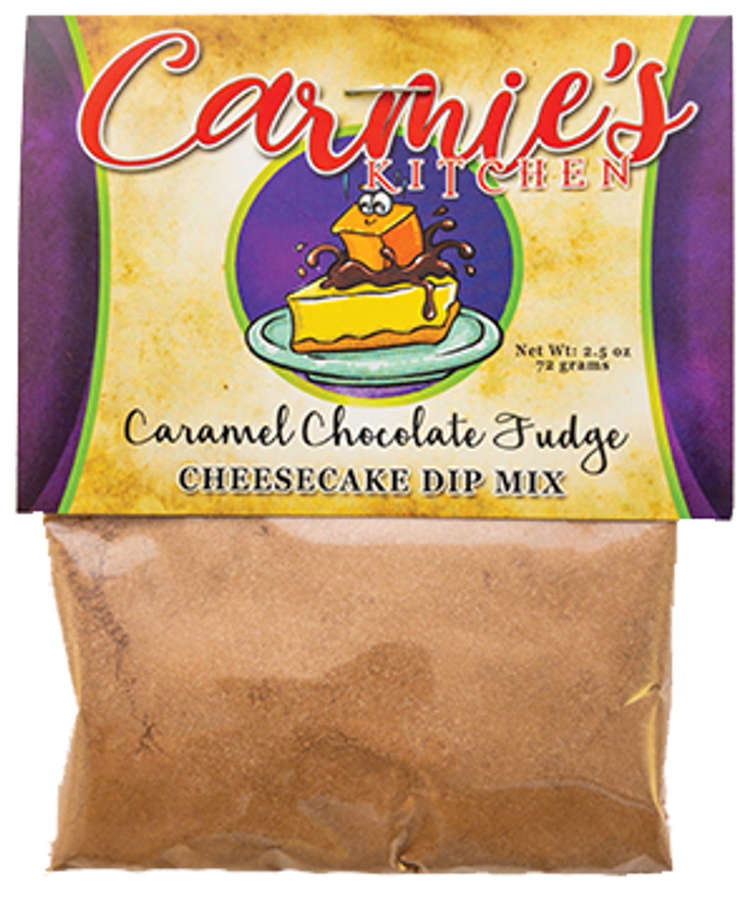 Caramel Chocolate Fudge | Carmie's Kitchen