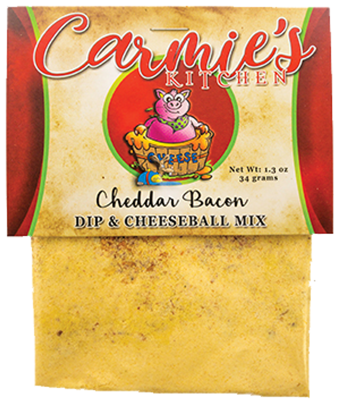 Cheddar Bacon Dip & Cheeseball Mix | Carmie's Kitchen