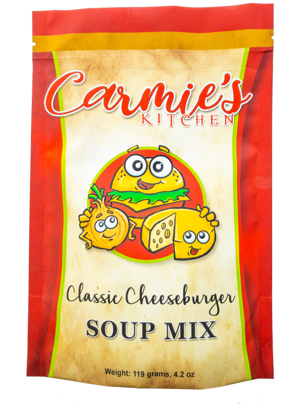 Classic Cheeseburger Soup Mix | Carmie's Kitchen