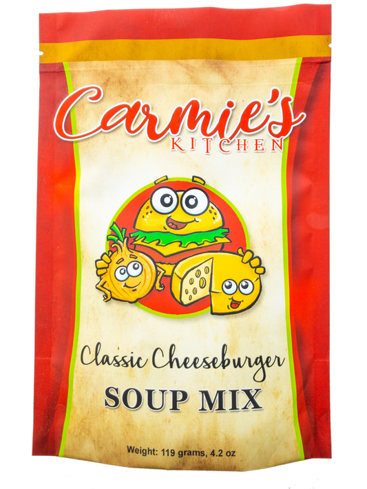 Classic Cheeseburger Soup Mix | Carmie's Kitchen