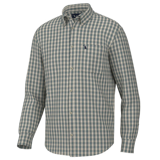 Faulk Dress Shirt L/S in Ocean/Beige/ Rust  | Local Boy Outfitters