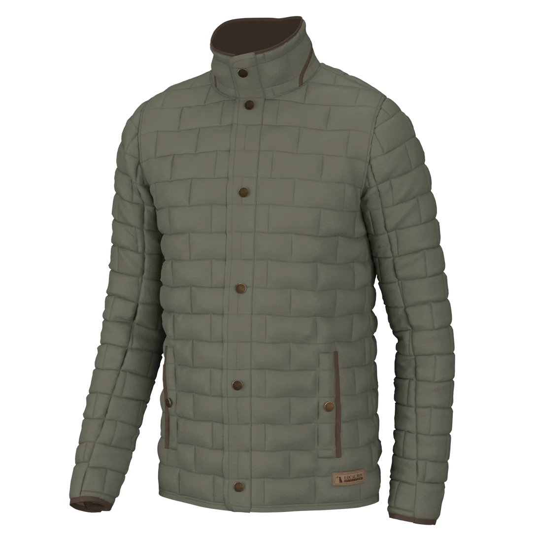 Brick Quilted Jacket | Local Boy Outfitters