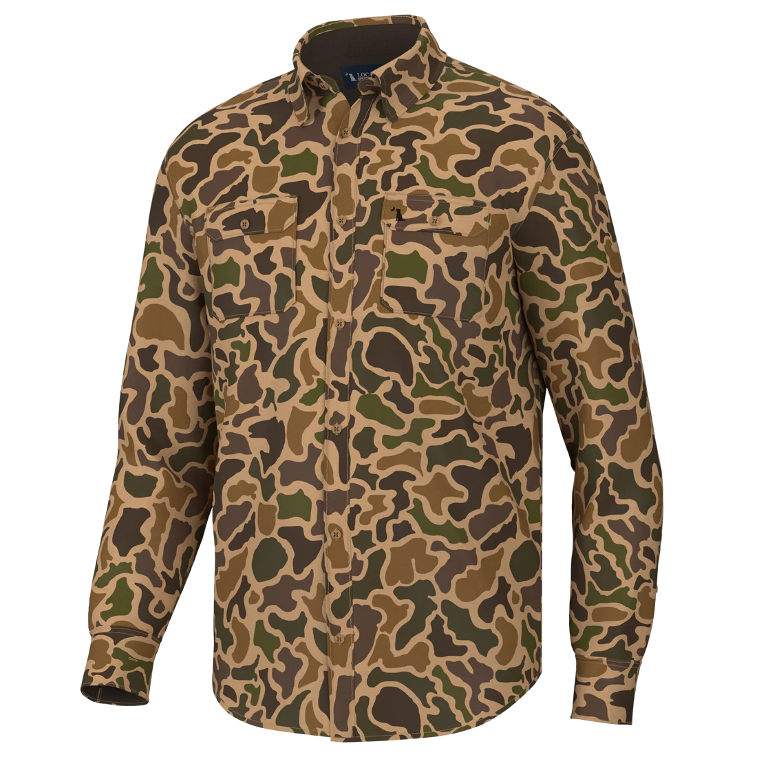 Camo Button Up L/S | Local Boy Outfitters