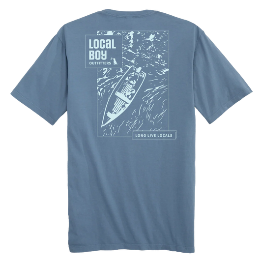 Motoring' SS Tee in Slate