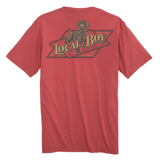 Geometric GSP SS Tee in Brick