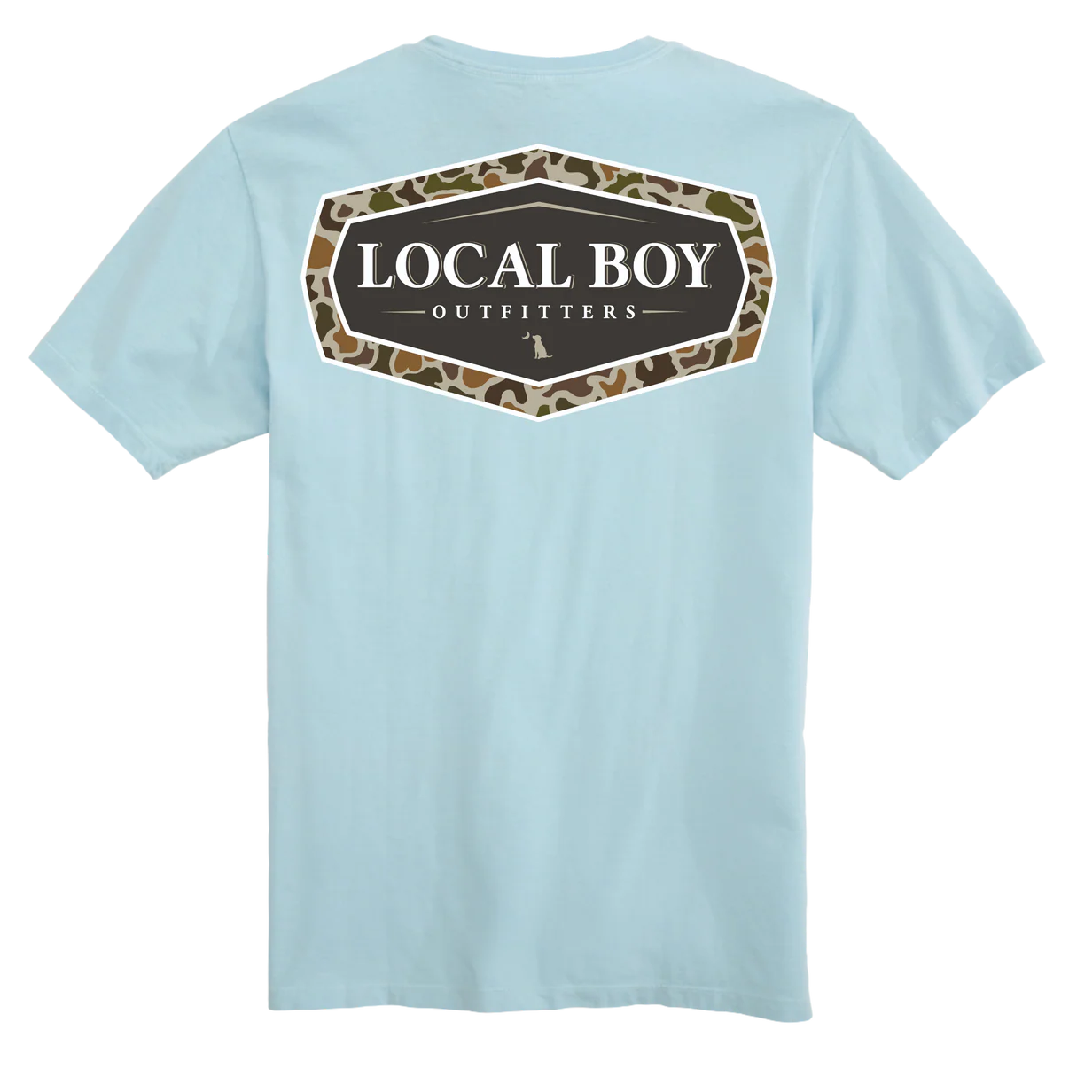 Vintage Emblem SS Tee in Chambray