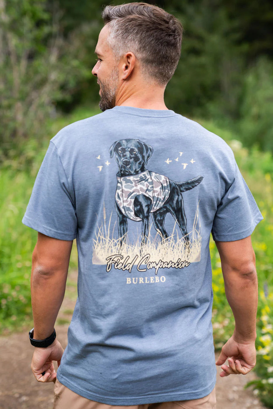 Field Companion in Heather Blue Jean | Burlebo