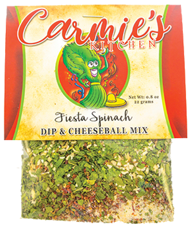 Fiesta Spinach Dip & Cheeseball Mix | Carmie's Kitchen