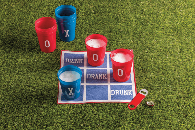 Flip Cup Tic Tac Toe | Mudpie