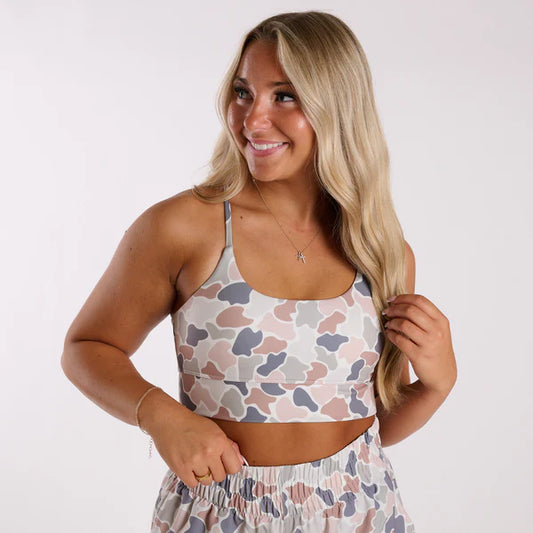 Local Girl Sports Bra 2.0 in Flora