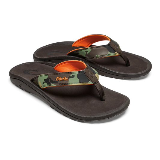 ‘Ohana Camo/Dark Java Flip Flops