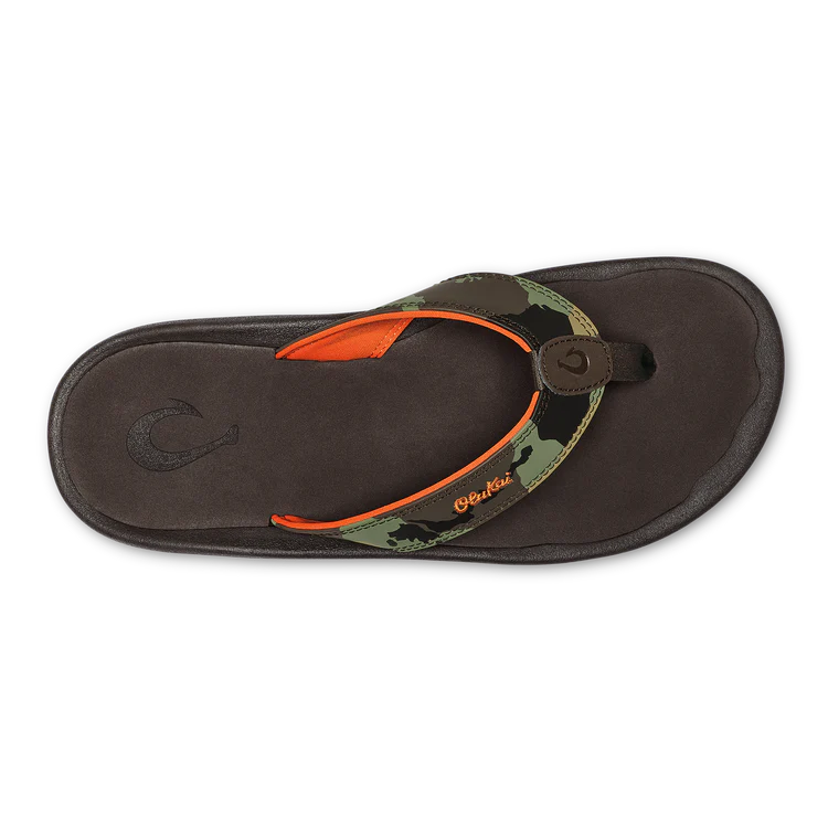 ‘Ohana Camo/Dark Java Flip Flops