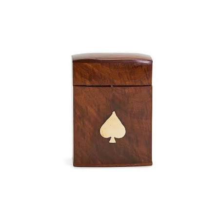 Wooden Crafted Playing Card Set