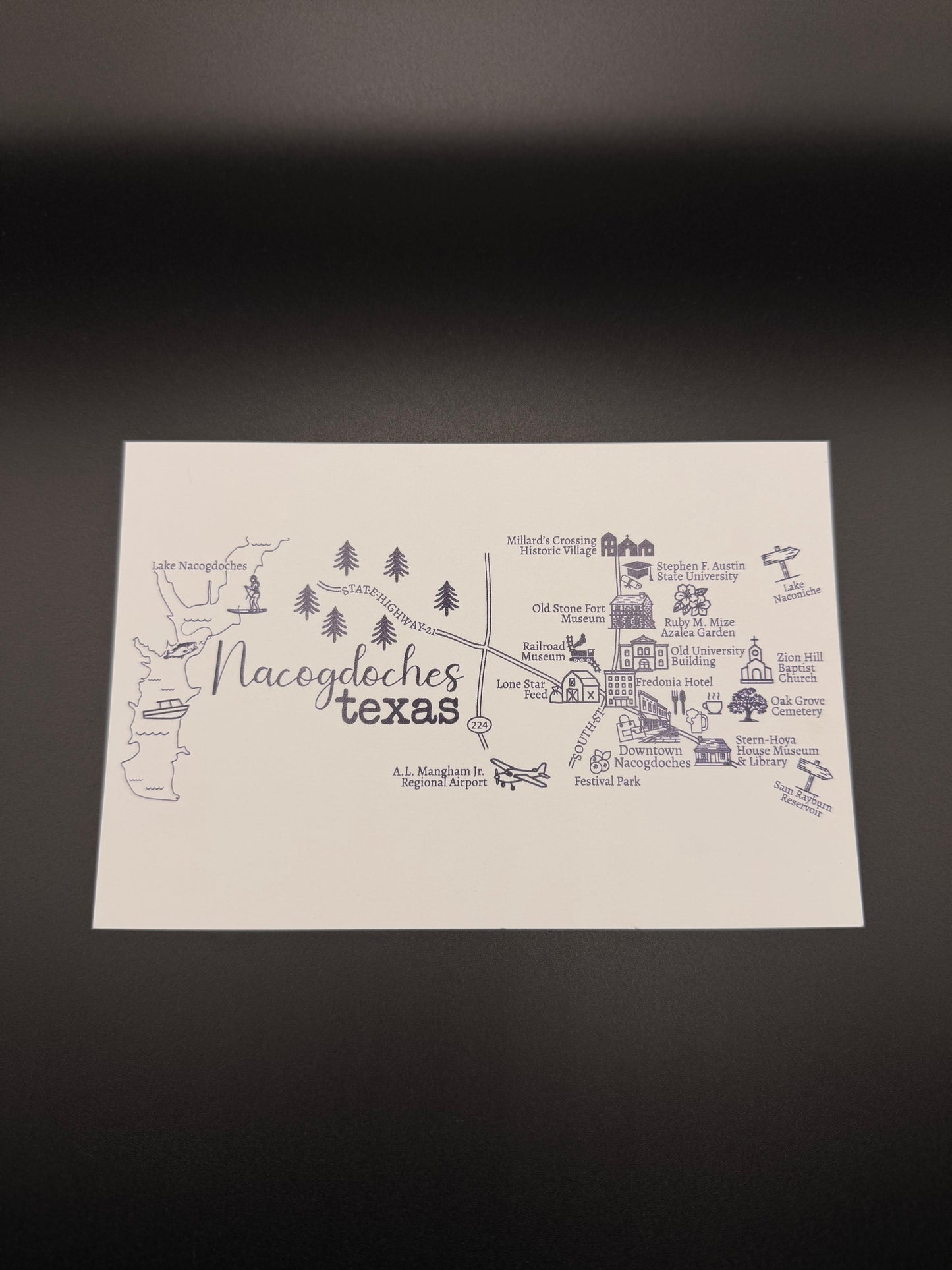 Nacogdoches, Texas Post Card | Town Pride