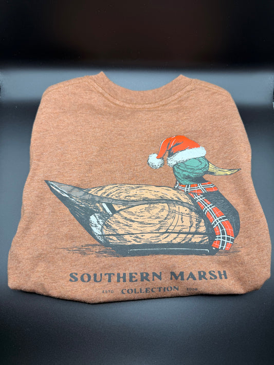 Youth LS Vintage Duck Decoy-Southern Santa | Southern Marsh