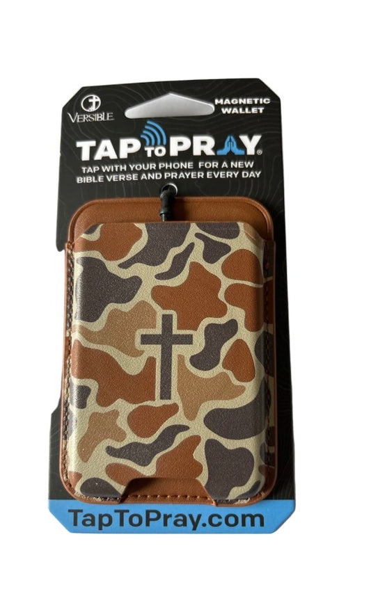 Tap To Pray Magnetic Wallets