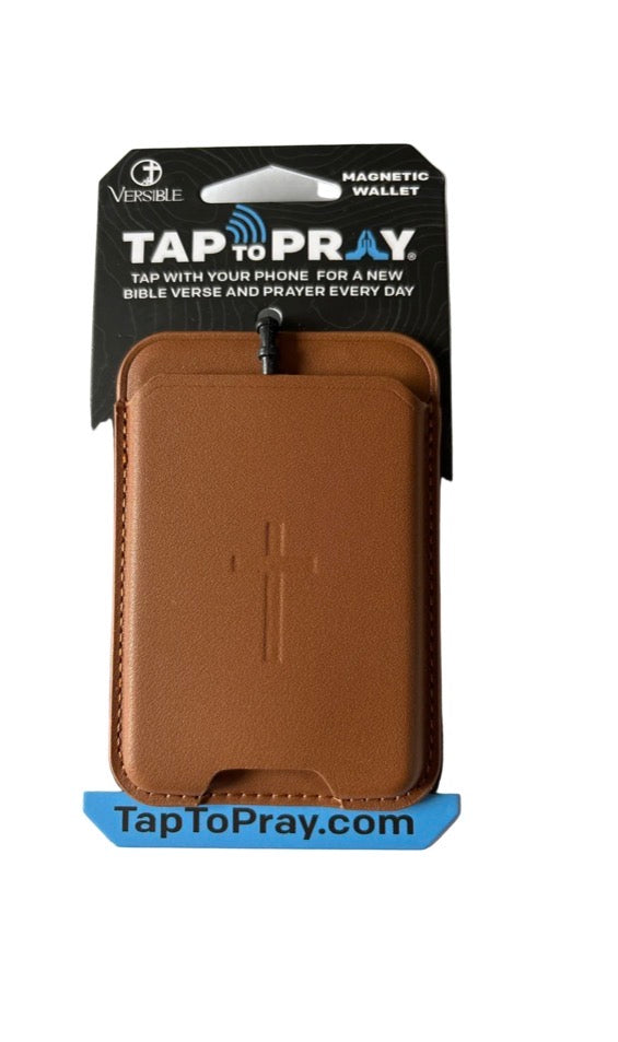 Tap To Pray Magnetic Wallets