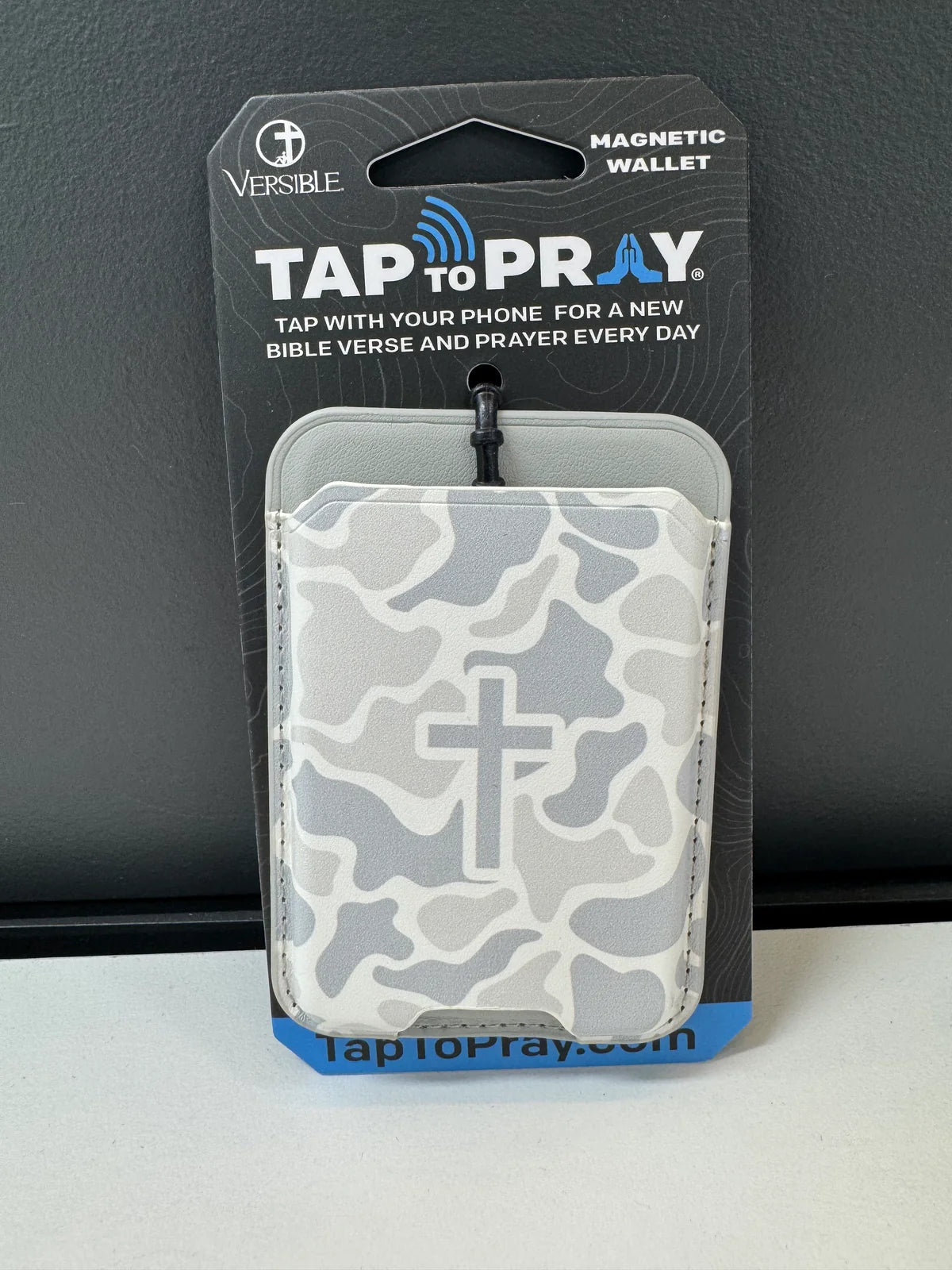 Tap To Pray Magnetic Wallets