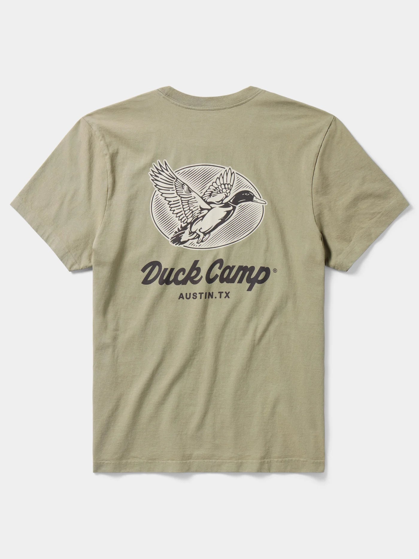 Lone Star Duck T-Shirt - Vintage Khaki