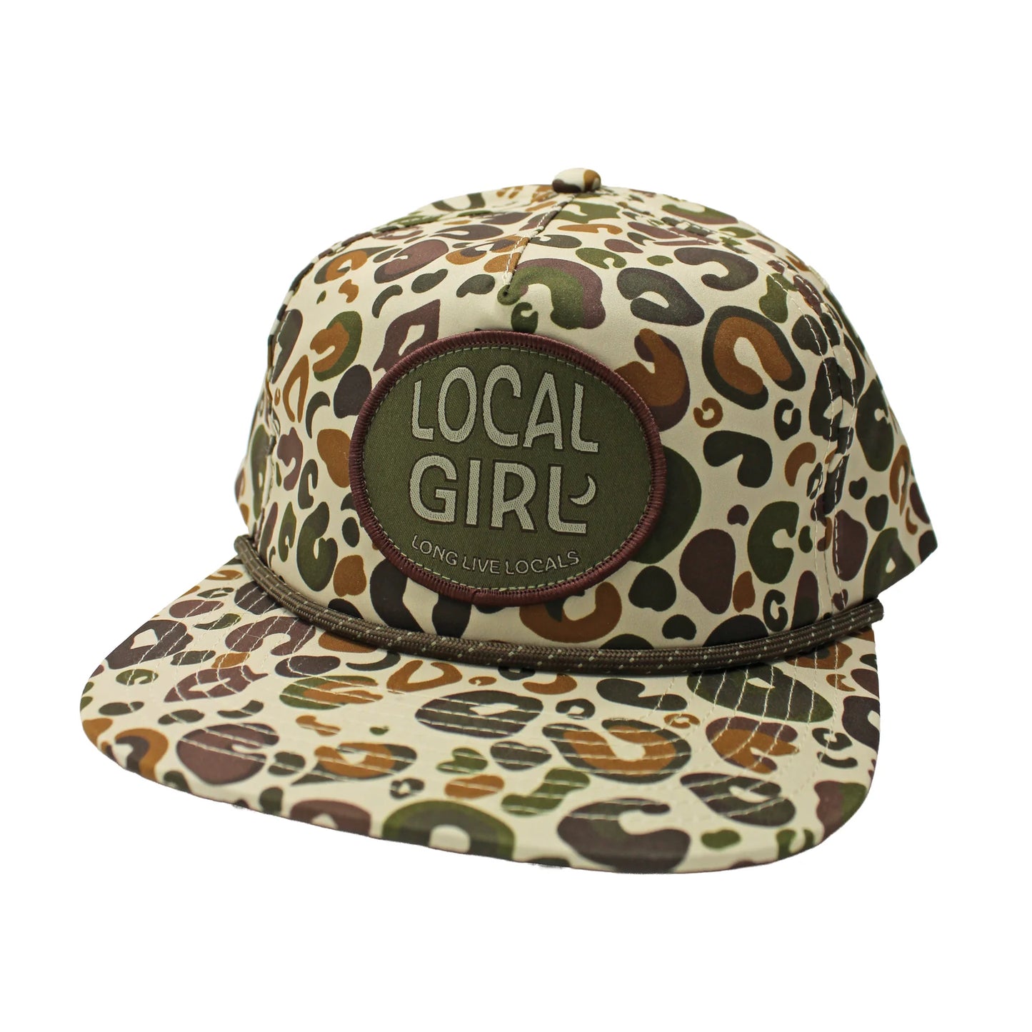 Local Girl Lunar Patch Low-Profile Rope Hat