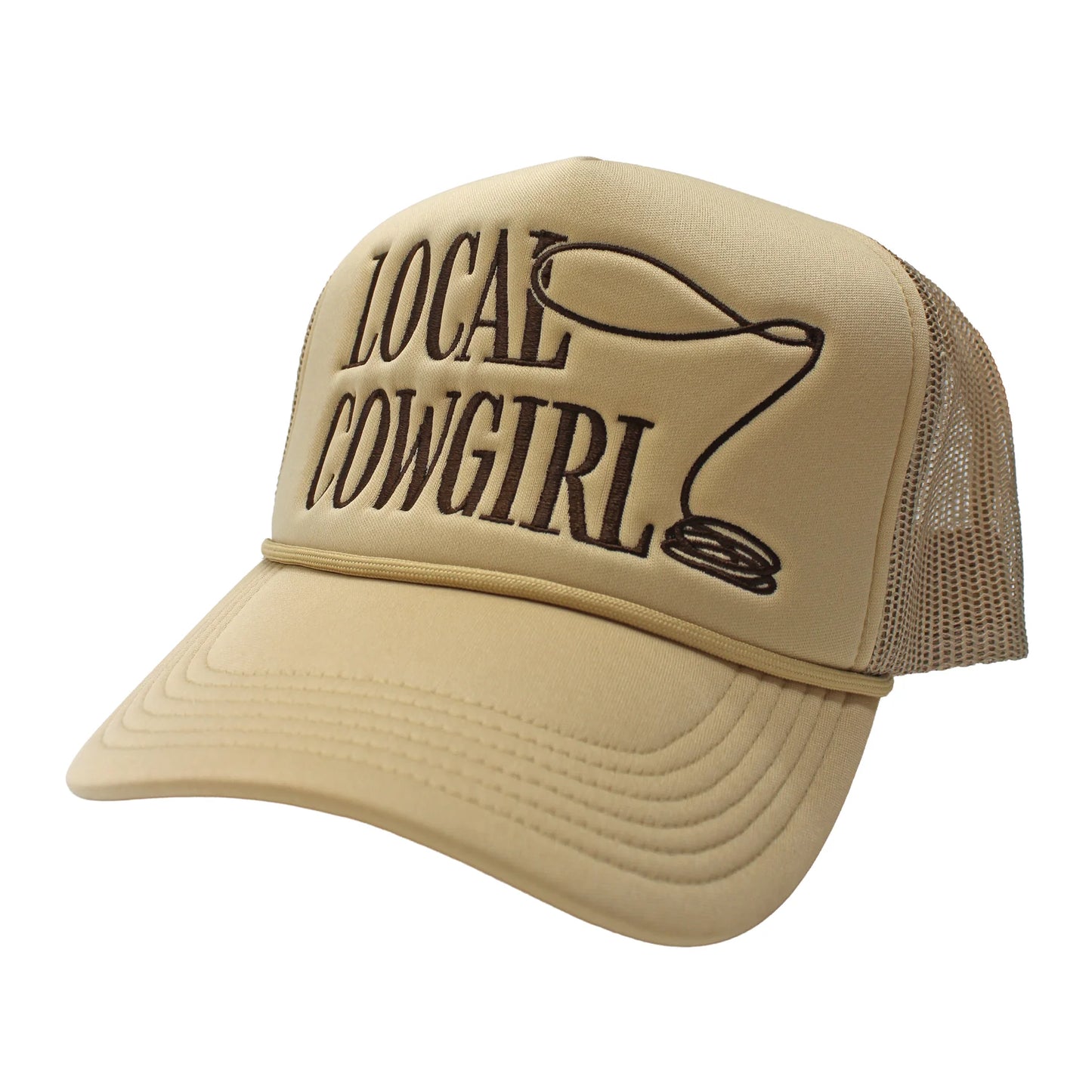Local Girl Lasso Foam Trucker Hat