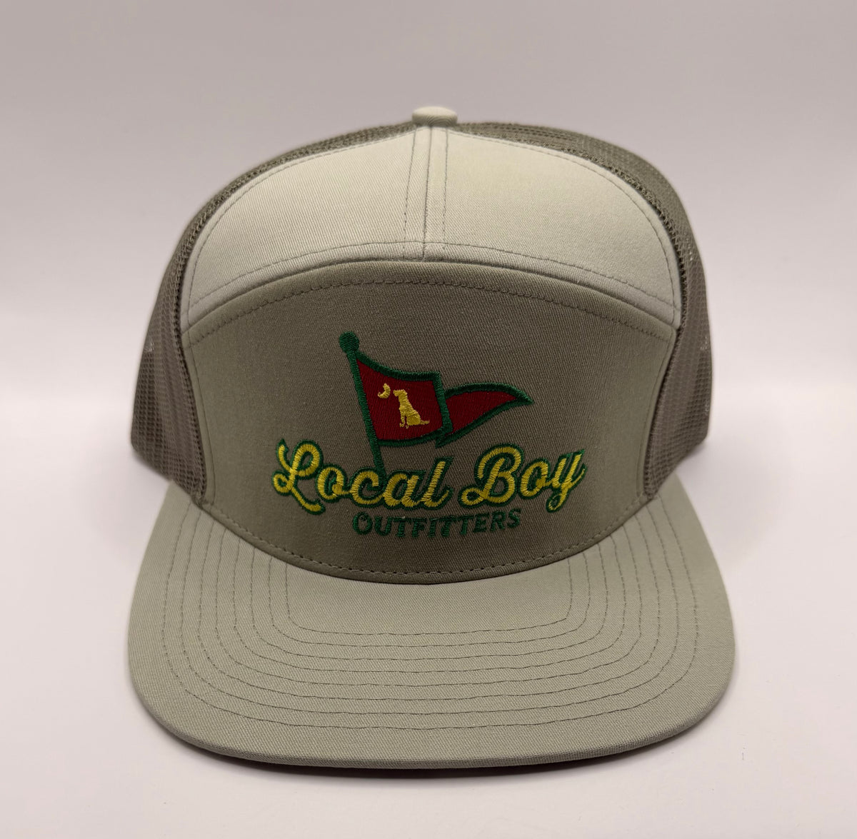 Front Pin 7 Panel Hat | Local Boy Outfitters