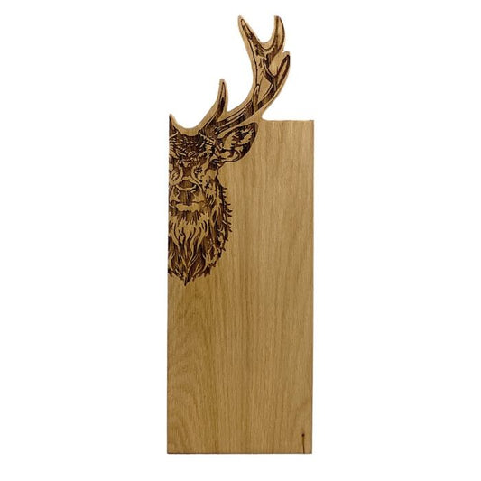Stag Medium Framed Oak Serving Board | Selbrae